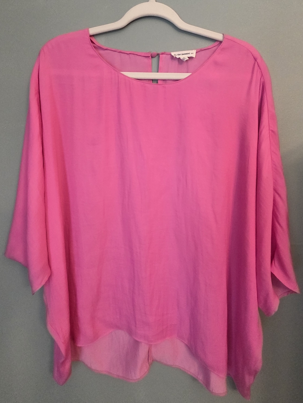 eesome Pink Tunic Top